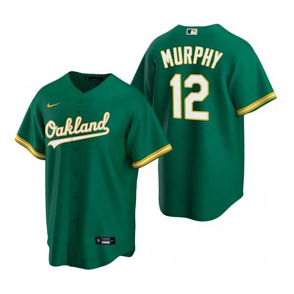 Mens Oakland Athletics #12 Sean Murphy Green Cool Base Stitched Jersey,We sell and wholesale Mens Oakland Athletics #12 Sean Murphy Green Cool Base Stitched Jersey on line form chian!